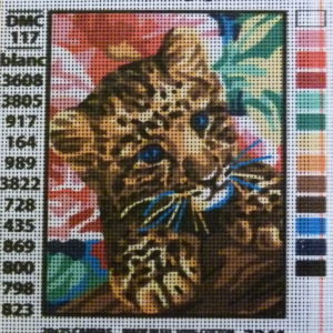 Embroidery Kits | Printed Tapestry Canvas 3341 20 x 25 cm Collection D’Art | Craft Store | Thread, Crochet, Embroidery, Tapestry & Knitting